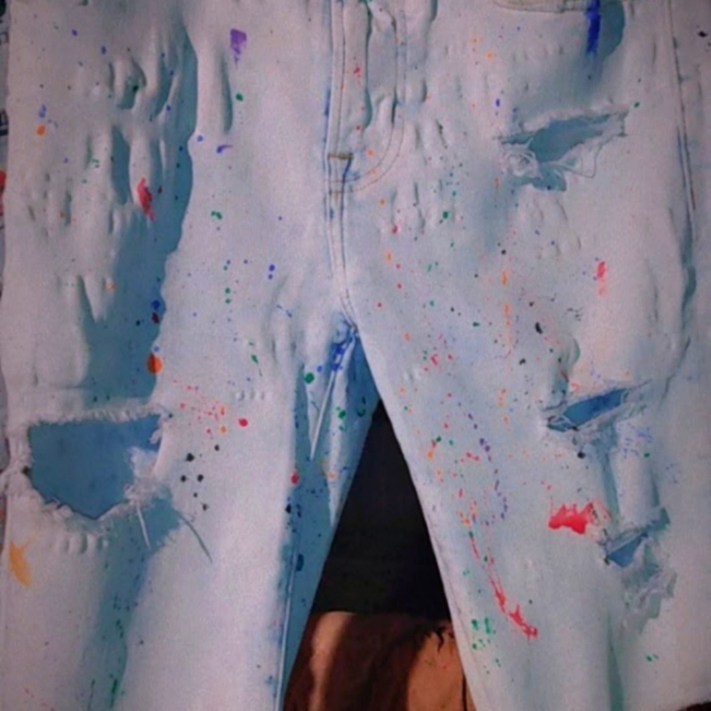Mens jean shorts